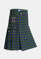 Utility_Gunn_2_Tartan_708_kilt_side_image_with_pleated_design_and_adjustable_buckles_for_men