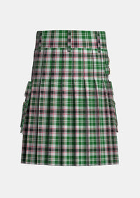 Utility_Hackett_William_Tartan_10530_kilt_back_image_with_pleated_design_and_adjustable_buckles_for_men