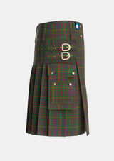 Utility_Hall_1994_Tartan_2092_kilt_right_image_with_pleated_design_and_adjustable_buckles_for_men