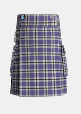 Utility_Hanna_Bible_Personal_Tartan_619_kilt_front_image_with_pleated_design_and_adjustable_buckles_for_men