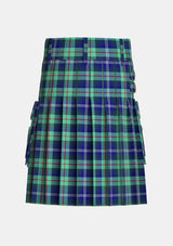 Utility_Help_for_Heroes_tartan_10561_kilt_back_image_with_pleated_design_and_adjustable_buckles_for_men