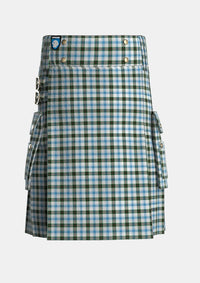 Utility_Henderson_Dress_1_Tartan_2549_kilt_front_image_with_pleated_design_and_adjustable_buckles_for_men