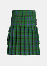 Utility_Henderson_MacKendrick_Tartan_1762_kilt_back_image_with_pleated_design_and_adjustable_buckles_for_men
