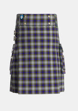 Utility_Highfield_Dress_Tartan_4183_kilt_front_image_with_pleated_design_and_adjustable_buckles_for_men