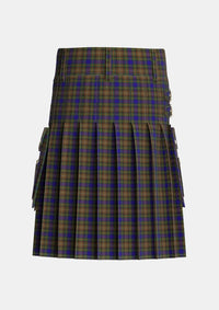 Utility_Highfield_Hunting_Tartan_4182_kilt_back_image_with_pleated_design_and_adjustable_buckles_for_men