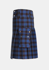 Utility_Home_or_Hume_Vestiarium_Scoticum_Tartan_127_kilt_left_image_with_pleated_design_and_adjustable_buckles_for_men