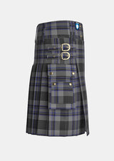 Utility_Hood_Tartan_6480_kilt_right_image_with_pleated_design_and_adjustable_buckles_for_men