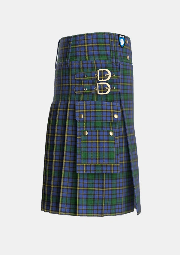 Utility_Hope_Vere_Weir_2_Tartan_780_kilt_right_image_with_pleated_design_and_adjustable_buckles_for_men