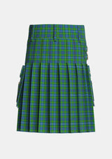 Utility_Hosey_Tartan_7040_kilt_back_image_with_pleated_design_and_adjustable_buckles_for_men