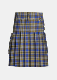 Utility_Independence_Tartan_2285_kilt_back_image_with_pleated_design_and_adjustable_buckles_for_men