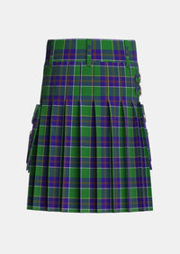 Utility_Inkster_Tartan_2310_kilt_back_image_with_pleated_design_and_adjustable_buckles_for_men