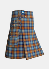 Utility_Isle_of_Jura_Tartan_11250_kilt_side_image_with_pleated_design_and_adjustable_buckles_for_men