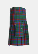 Utility_Jardine_Dress_Tartan_2084_kilt_left_image_with_pleated_design_and_adjustable_buckles_for_men