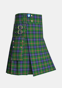 Utility_Jones_tartan_2476_kilt_side_image_with_pleated_design_and_adjustable_buckles_for_men