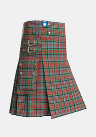 Utility_Kidd_2_Tartan_1409_kilt_side_image_with_pleated_design_and_adjustable_buckles_for_men