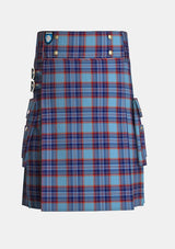 Utility_Kilpatrick_School_Tartan_13836_kilt_front_image_with_pleated_design_and_adjustable_buckles_for_men