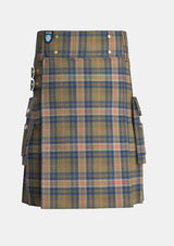 Utility_King_Charles__tartan_14030_kilt_front_image_with_pleated_design_and_adjustable_buckles_for_men
