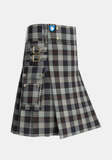 Utility_Kinnieson_Personal_Tartan_1994_kilt_side_image_with_pleated_design_and_adjustable_buckles_for_men