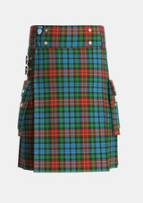 Utility_Langston_Personal_Tartan_4214_kilt_front_image_with_pleated_design_and_adjustable_buckles_for_men