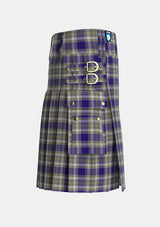 Utility_Livingstone_Dress_Tartan_650_kilt_right_image_with_pleated_design_and_adjustable_buckles_for_men