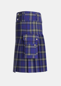 Utility_Lloyd_of_Astargus_Tartan_5771_kilt_left_image_with_pleated_design_and_adjustable_buckles_for_men