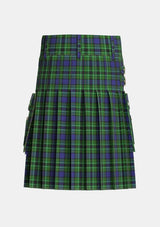 Utility_Lloyd_of_Dolobran_Personal_Tartan_1970_kilt_back_image_with_pleated_design_and_adjustable_buckles_for_men