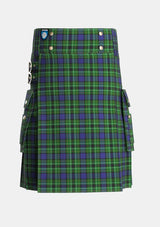 Utility_Lloyd_of_Dolobran_Personal_Tartan_1970_kilt_front_image_with_pleated_design_and_adjustable_buckles_for_men