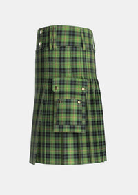 Utility_Lorne_Marquis_of_Personal_Tartan_1978_kilt_left_image_with_pleated_design_and_adjustable_buckles_for_men
