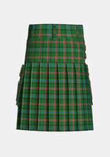 Utility_Lyons_Tartan_6515_kilt_back_image_with_pleated_design_and_adjustable_buckles_for_men