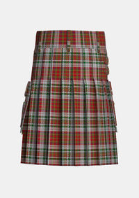 Utility_MacAlister_Dress_Tartan_6629_kilt_back_image_with_pleated_design_and_adjustable_buckles_for_men