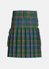 Utility_MacAuliffe_McAucliffe_Tartan_2839_kilt_back_image_with_pleated_design_and_adjustable_buckles_for_men