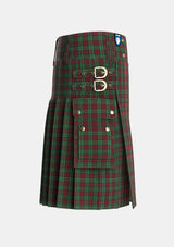 Utility_MacDiarmid_3_Tartan_1473_kilt_right_image_with_pleated_design_and_adjustable_buckles_for_men