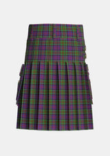 Utility_MacDonald_of_Clanranald_1_Tartan_427_kilt_back_image_with_pleated_design_and_adjustable_buckles_for_men