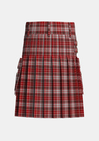 Utility_MacDougal_Dress_Tartan_6433_kilt_back_image_with_pleated_design_and_adjustable_buckles_for_men