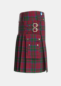 Utility_MacDougall_1880_2_Tartan_6301_kilt_right_image_with_pleated_design_and_adjustable_buckles_for_men
