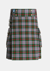 Utility_MacDuff_Dress_2_Tartan_1441_kilt_front_image_with_pleated_design_and_adjustable_buckles_for_men