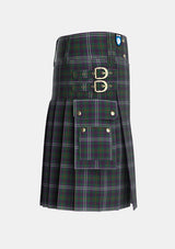 Utility_MacGlynn_Tartan_6083_kilt_right_image_with_pleated_design_and_adjustable_buckles_for_men