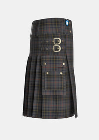 Utility_MacInnes_Homecoming_Tartan_7815_kilt_right_image_with_pleated_design_and_adjustable_buckles_for_men