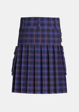 Utility_MacIver_of_Strome_Personal_Tartan_5810_kilt_back_image_with_pleated_design_and_adjustable_buckles_for_men