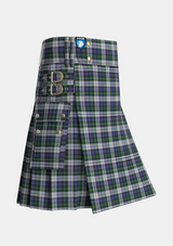 Utility_MacKenzie_Dress_4_Tartan_1981_kilt_side_image_with_pleated_design_and_adjustable_buckles_for_men