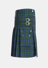 Utility_MacKenzie_Vestiarium_Scoticum_Tartan_1959_kilt_right_image_with_pleated_design_and_adjustable_buckles_for_men
