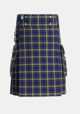 Utility_MacKusick_Tartan_2143_kilt_front_image_with_pleated_design_and_adjustable_buckles_for_men