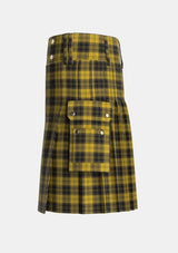 Utility_MacLachlan_4_Tartan_1277_kilt_left_image_with_pleated_design_and_adjustable_buckles_for_men