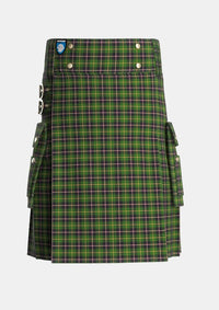 Utility_MacLamroc_Tartan_2591_kilt_front_image_with_pleated_design_and_adjustable_buckles_for_men