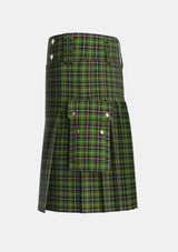Utility_MacLamroc_Tartan_2591_kilt_left_image_with_pleated_design_and_adjustable_buckles_for_men