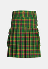Utility_MacMillan_Anc_Clans_Originaux_Tartan_6302_kilt_back_image_with_pleated_design_and_adjustable_buckles_for_men