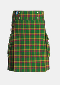 Utility_MacMillan_Anc_Clans_Originaux_Tartan_6302_kilt_front_image_with_pleated_design_and_adjustable_buckles_for_men
