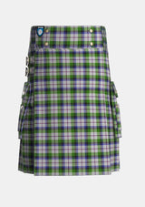 Utility_MacNaughton_Dress_Tartan_1434_kilt_front_image_with_pleated_design_and_adjustable_buckles_for_men
