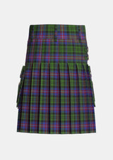 Utility_MacNeil_of_Colonsay_2_Tartan_804_kilt_back_image_with_pleated_design_and_adjustable_buckles_for_men