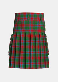 Utility_MacPhail_Blue_Bands_Tartan_1028_kilt_back_image_with_pleated_design_and_adjustable_buckles_for_men
